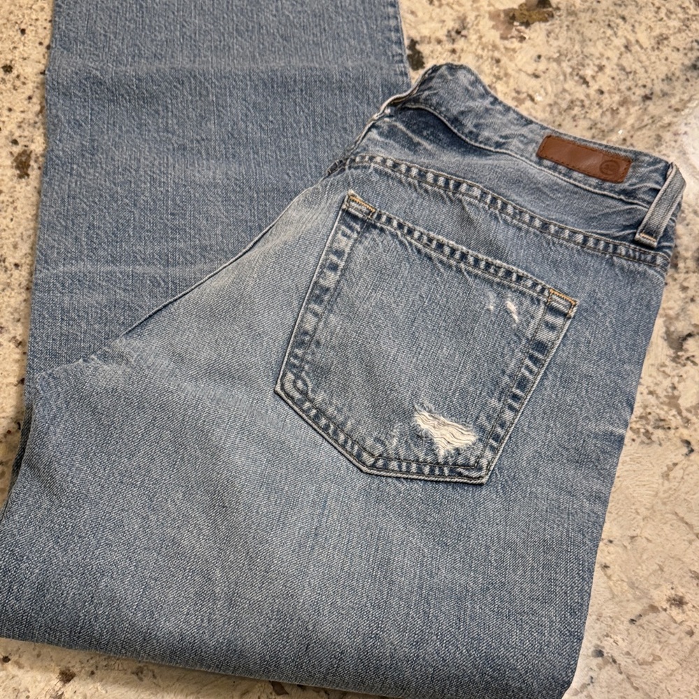 AG-ED Alexxis High Rise Vintage Straight Jeans